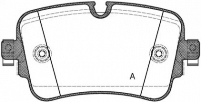 OPEN PARTS bpa166808 -